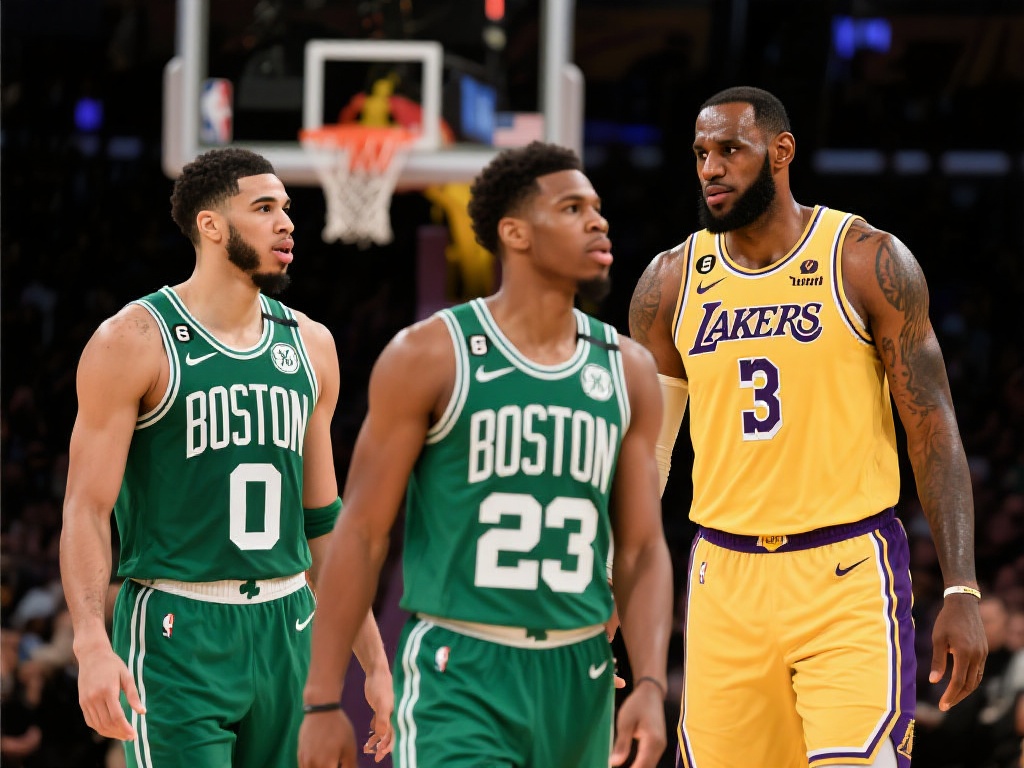 宿敌再战！凯尔特人官方发布历史凯尼对决照片为G1造势