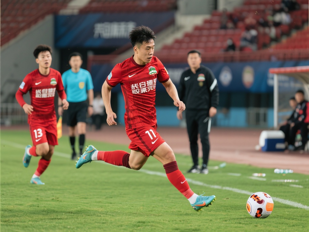 谭龙惊艳凌空破门 长春亚泰主场憾平武汉三镇