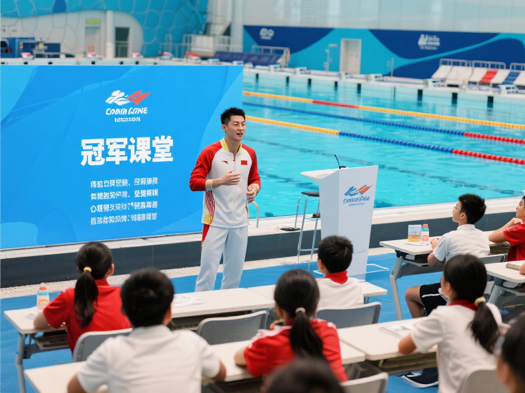 水立方上演冠军课堂，解锁奥运精神力量