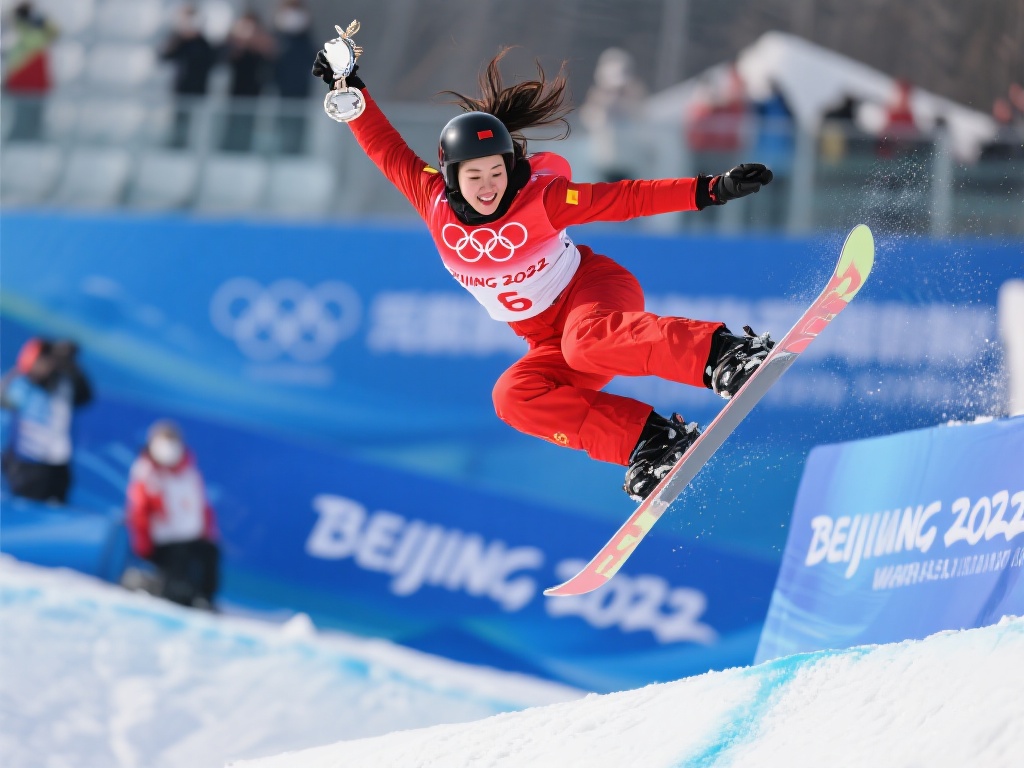 自由式滑雪世锦赛：徐梦桃女子空中技巧勇夺银牌